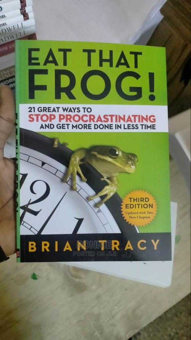 Eat That Frog Book by Brian Tracy