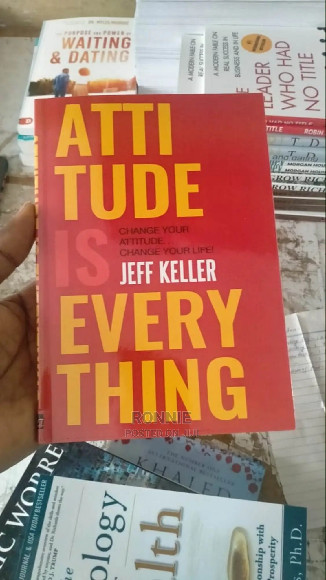Attitude Is Everything Book by Jeff Keller