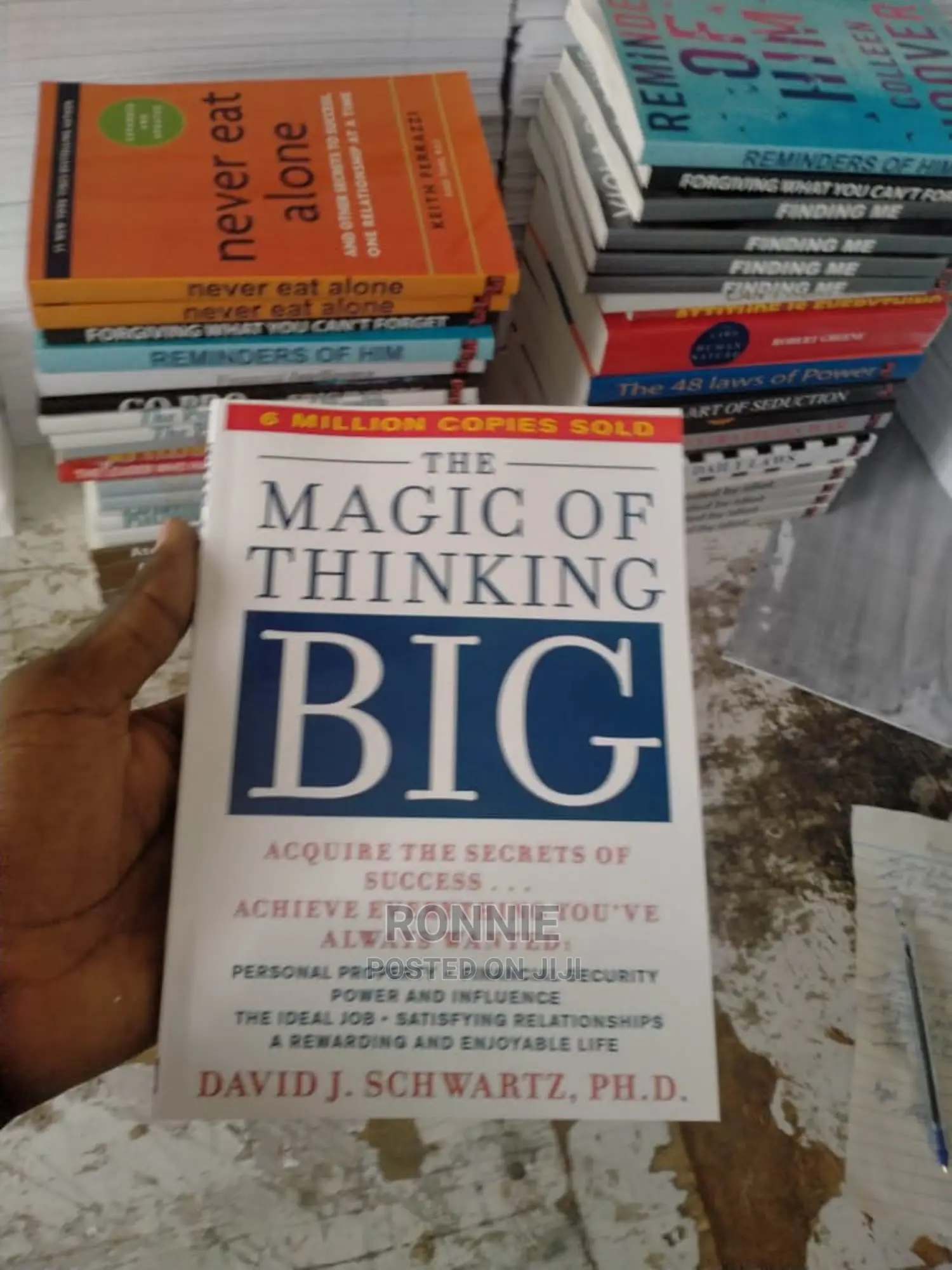 Magic of Thinking Big Book by Dr. Schwartz
