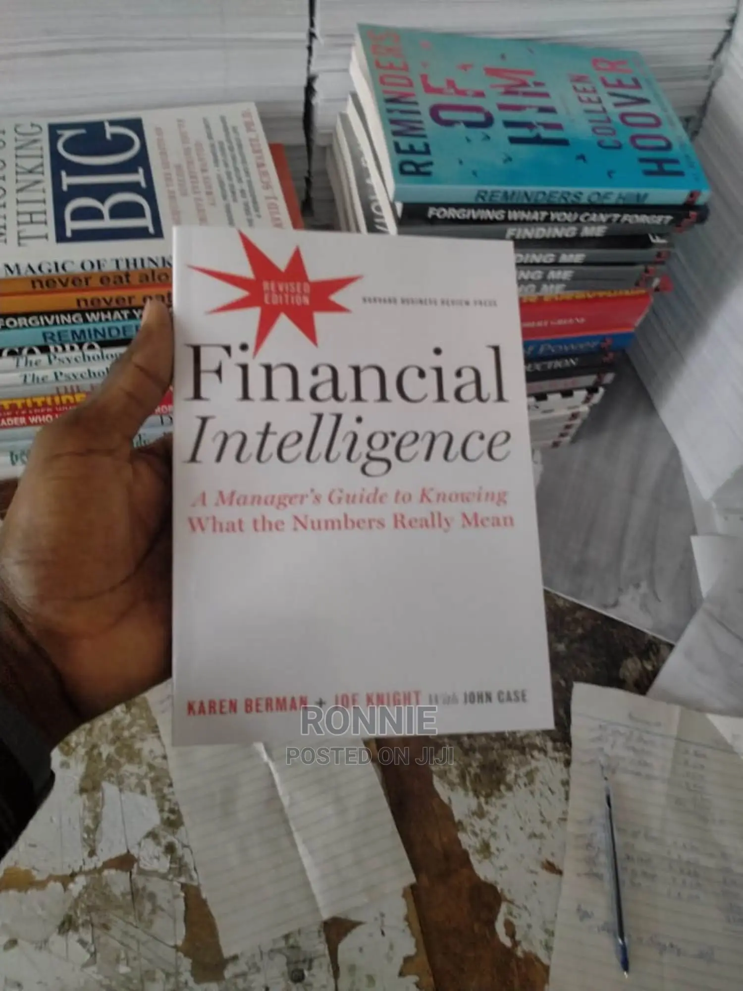 Financial Intelligence Book by Karen Berman and Joe Knight