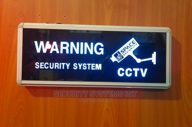 CCTV Warning Signage