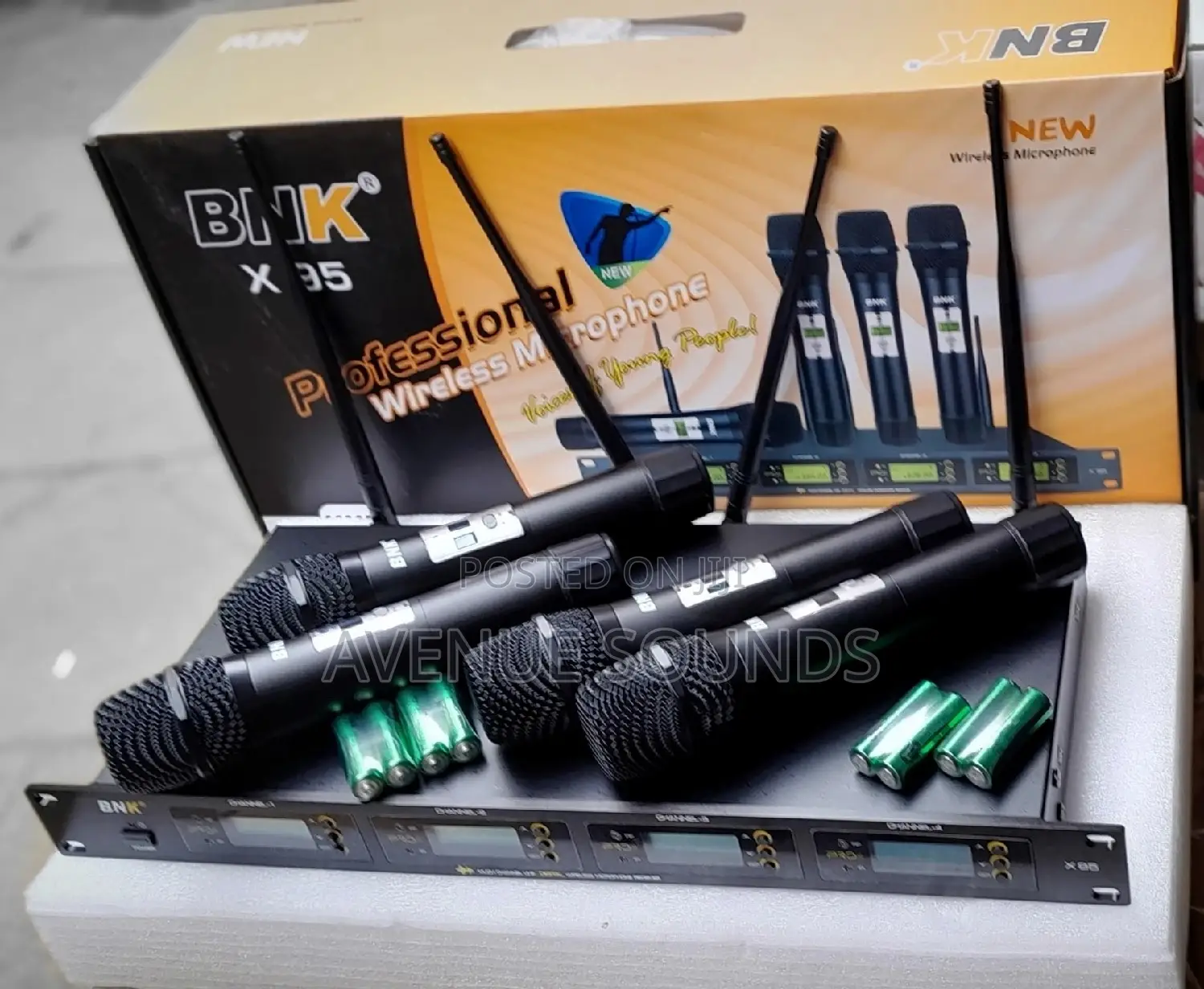 Professional 4 Channel Digital Microphone Bnk X95