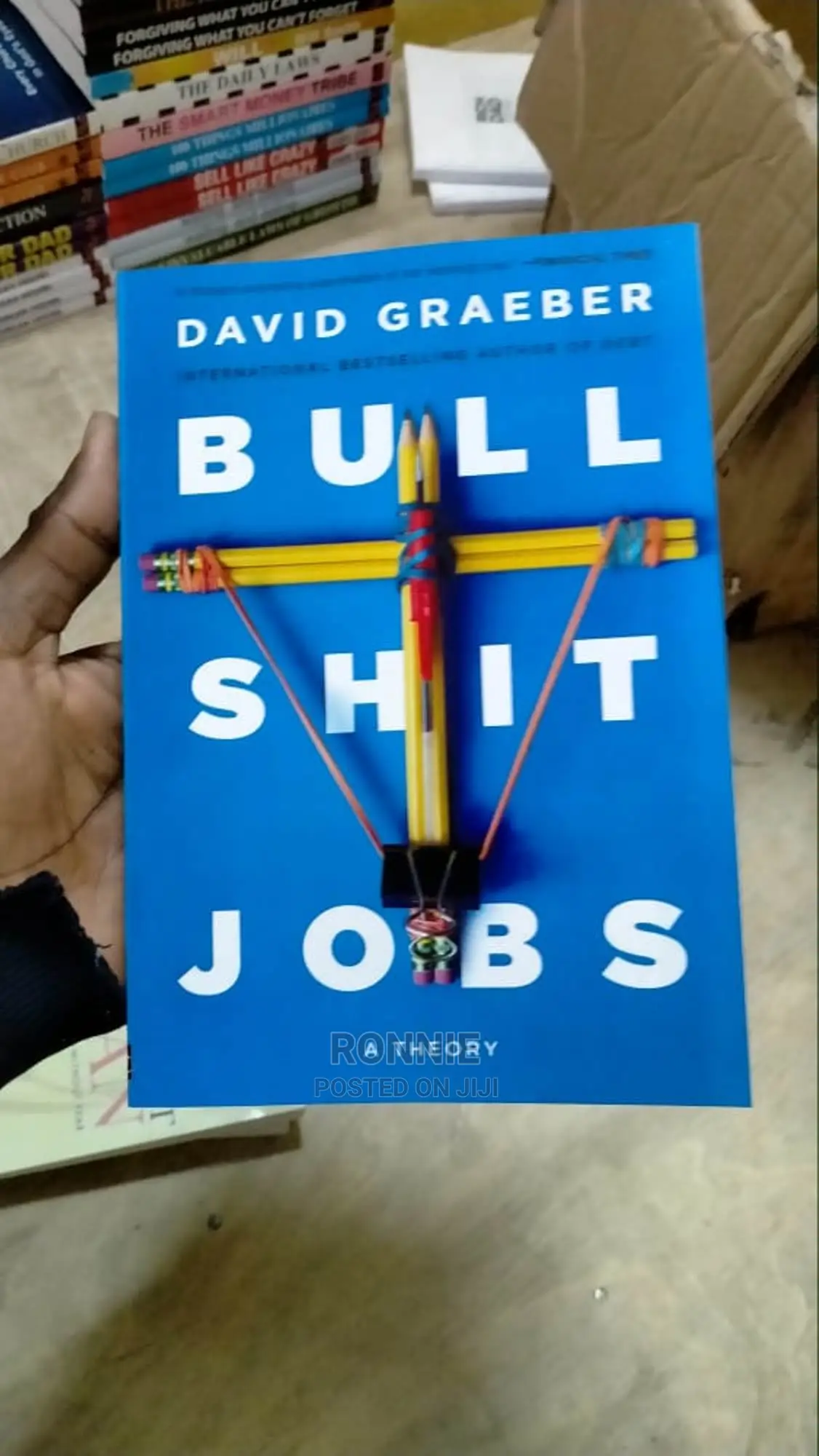 Bull Shit Jobs Book BY DAVID GRAEBER