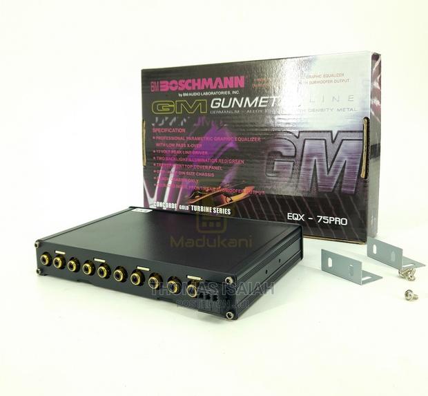 Boschmann EQX - 75 Pro 7 Band Parametric Equalizer - thumbnail 4