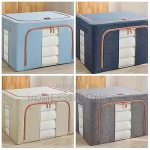 100L Zipped Storage Box/ Wardrobe Organiser 42*60*40cm