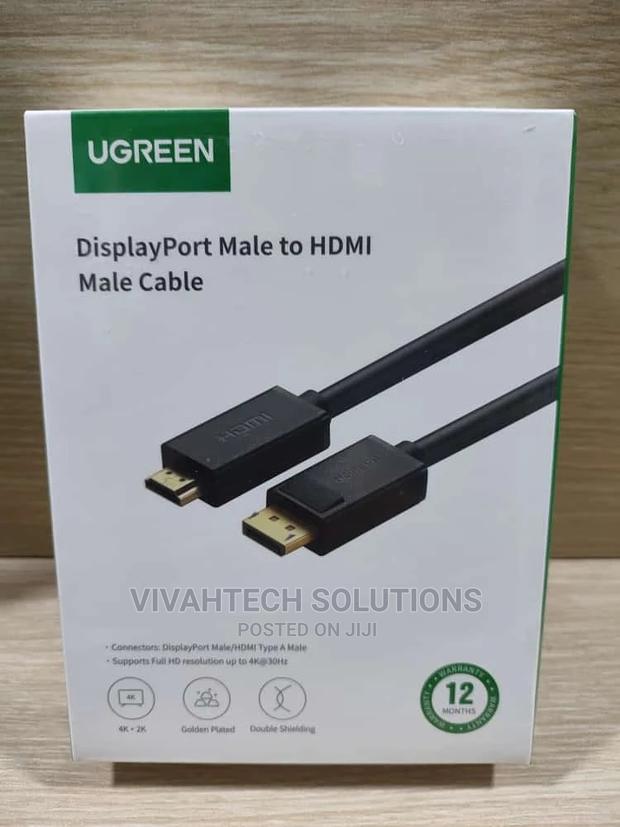 Ugreen Display Port Male to HDMI Male Cable - main view