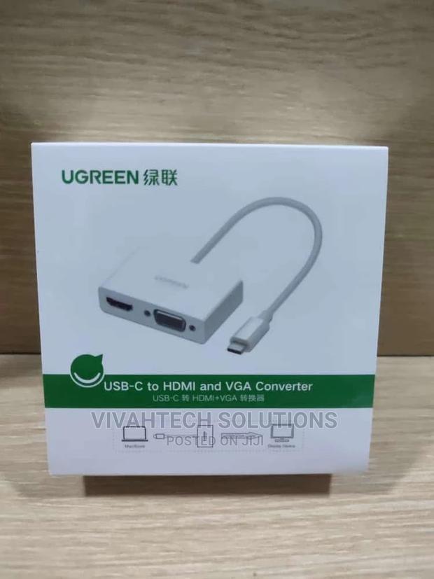 Ugreen USB C to HDMI and VGA Converter - main view