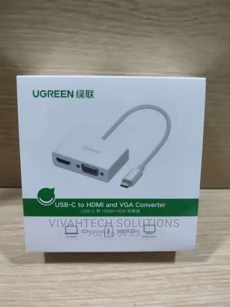 Ugreen USB C to HDMI and VGA Converter