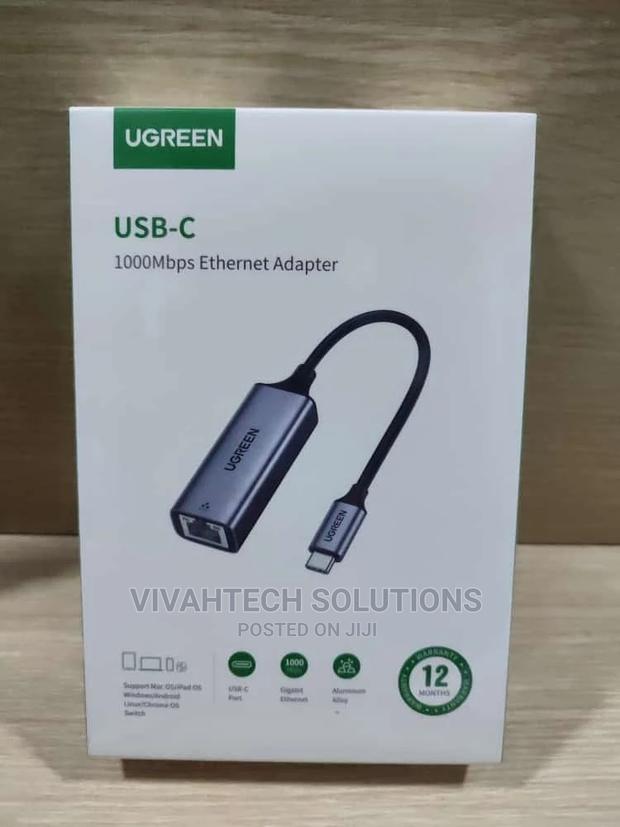 Ugreen USB C to Ethernet Adapter - main view
