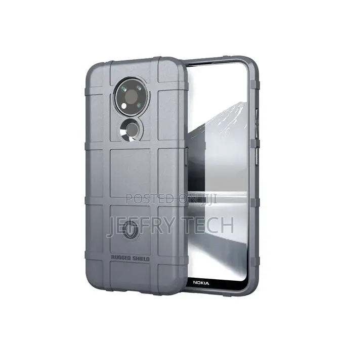Rugged Cover Case for Nokia 3.4- Blue