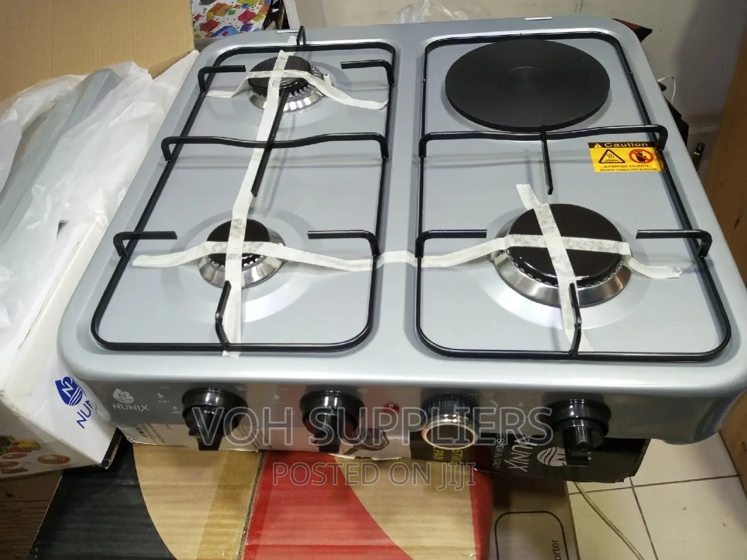 3 in 1 Electric Table Top Cooker Combined With Gas