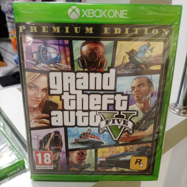 Xbox 1 Grand Theft Auto v Premium Edition - main view