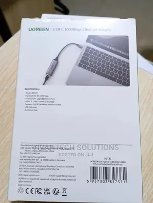 UGREEN USB-C 3.1 GEN1 to Gigabit Ethernet Adapter
