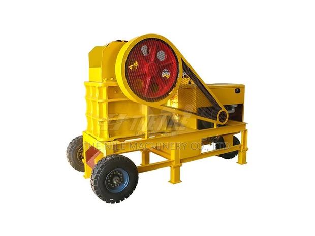 Mobile Jaw Crusher Machine - main view