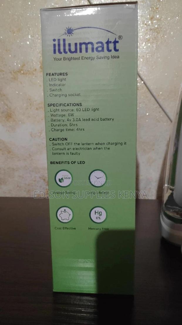 Illumatt Rechargeable Lamp LED Emergency Light Torch Jug - thumbnail 3