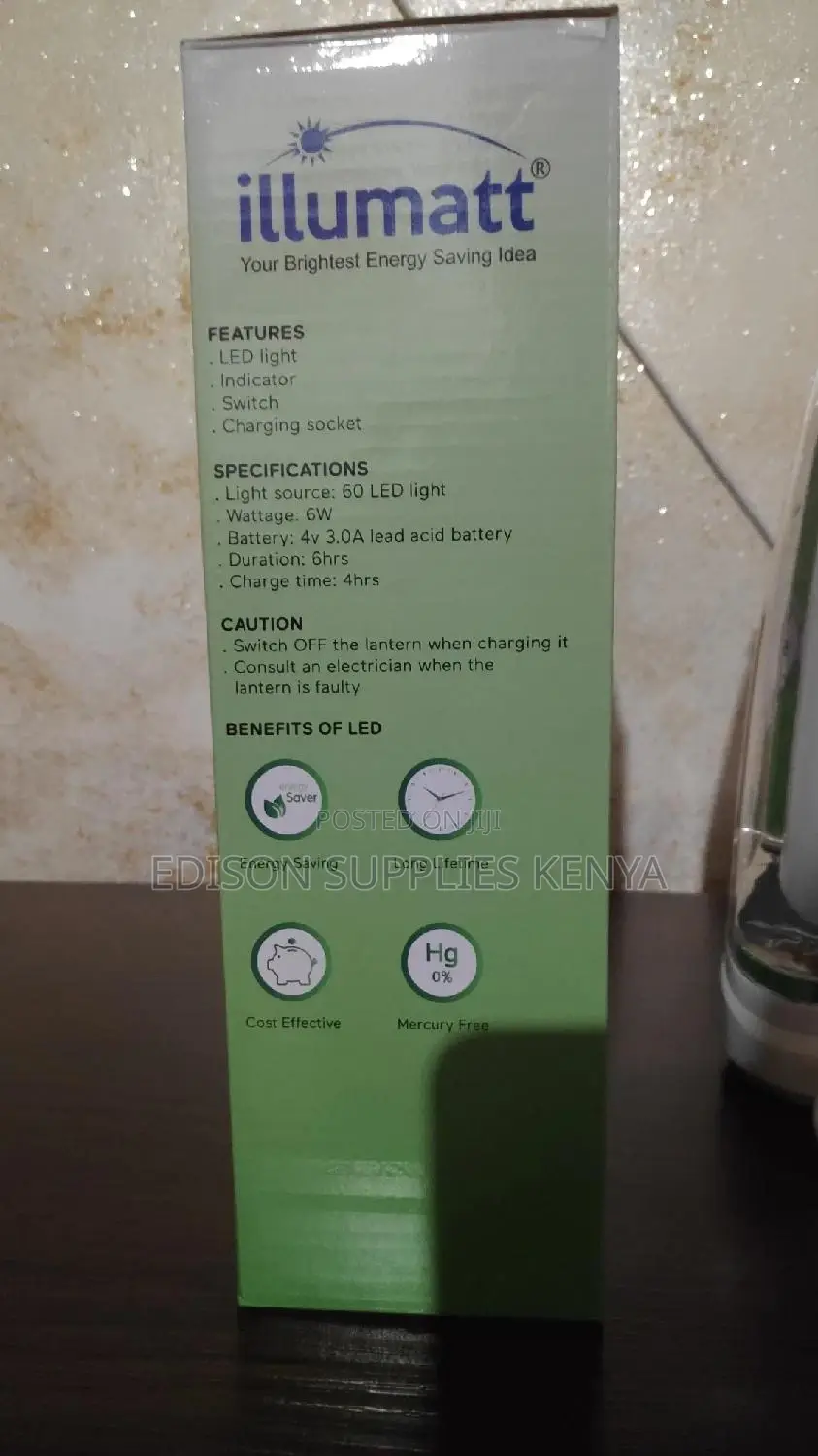Illumatt Rechargeable Lamp LED Emergency Light Torch Jug