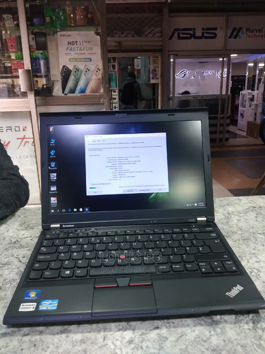 Laptop Lenovo ThinkPad X230t 4GB Intel Core I5 SSD 320GB