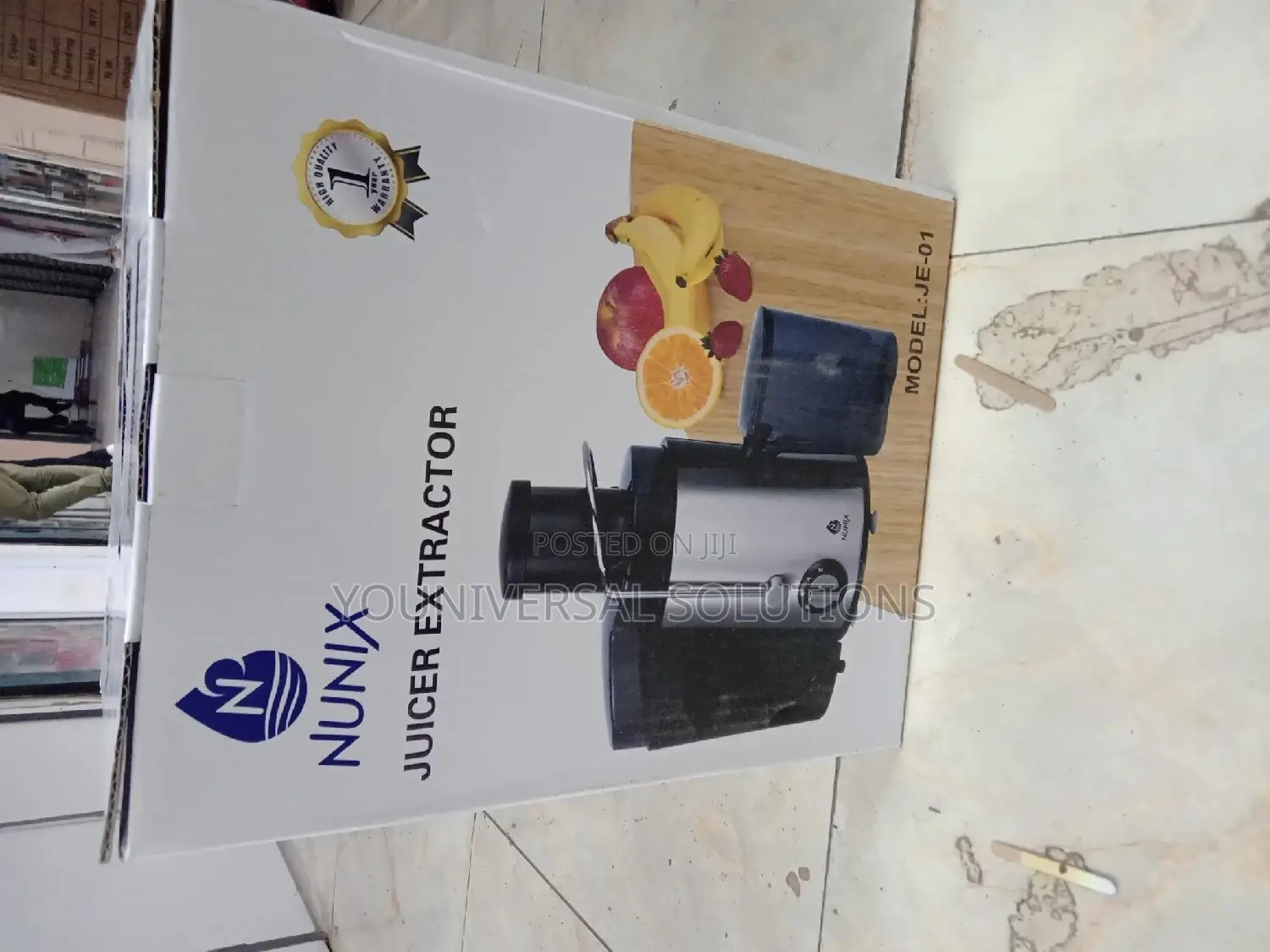Nunix Heavy Duty Pure Juice Extractor Stainless Juicer