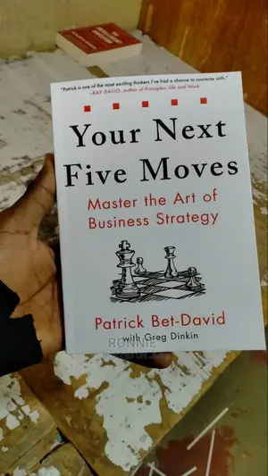 Your Next Five 5 Moves Book by Patrick Bet-David