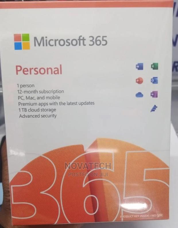 Microsoft 365 Personal Office - main view