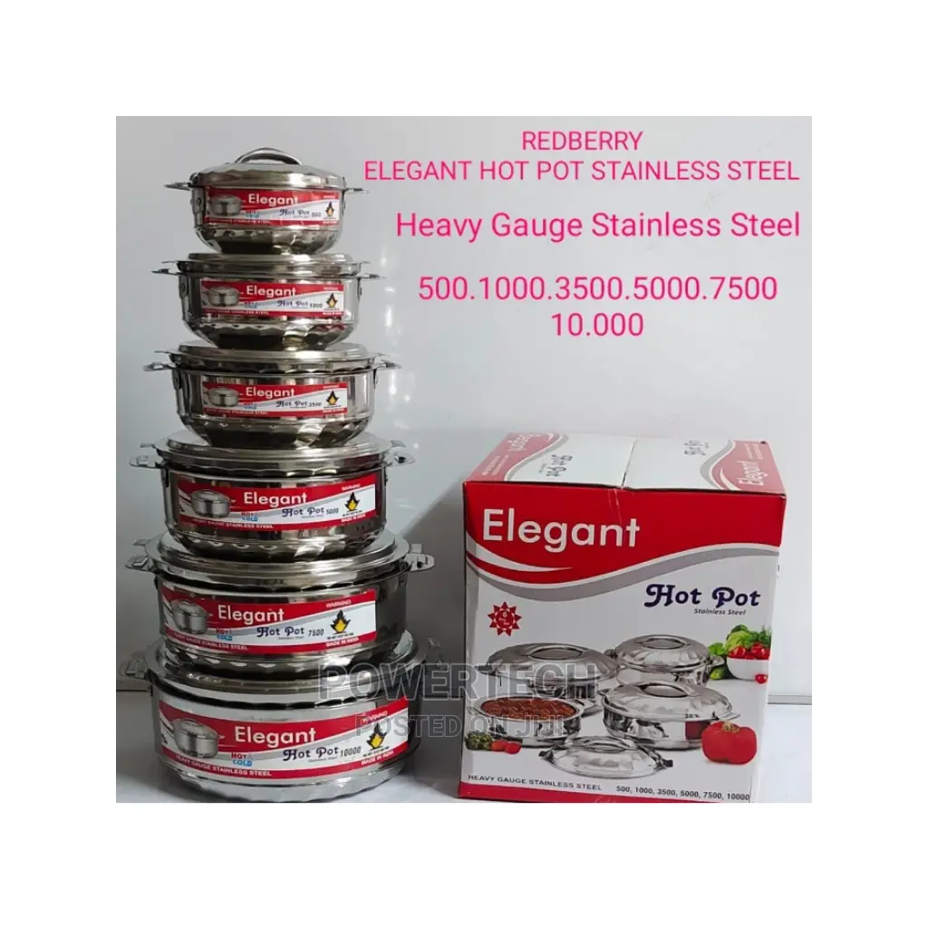 Elegant Six Pieces Hot Pots
