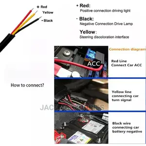 Car Day Running Guide Lights