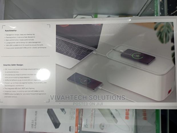 Lonio Power Strip Box 5 Socket Port + 3 USB Port - thumbnail 4