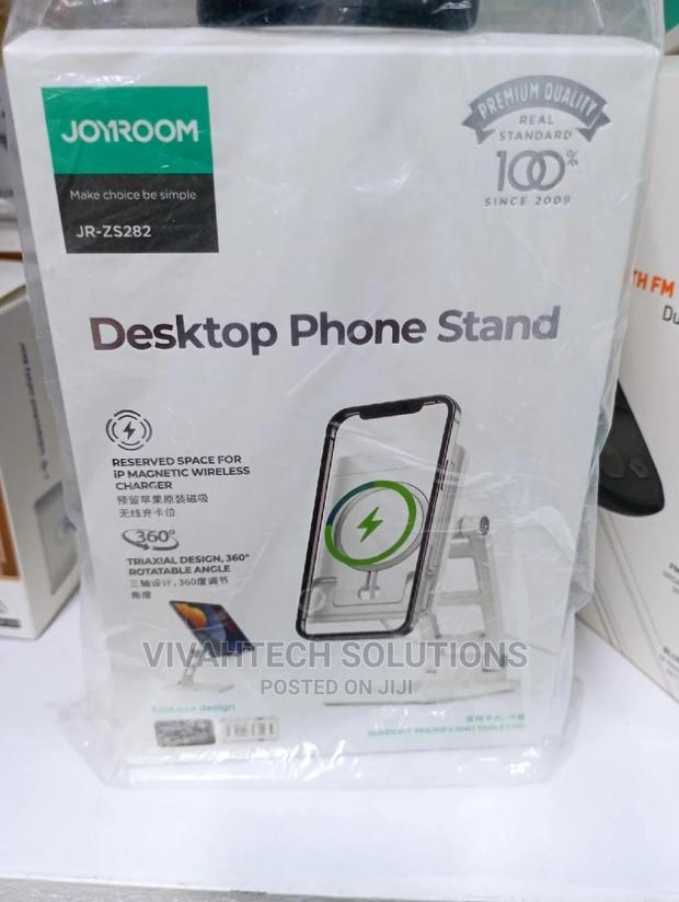 Desktop Phone and Tablet Stand - main view