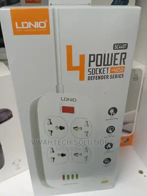 Lonio 4 Power Socket 2500W Extension