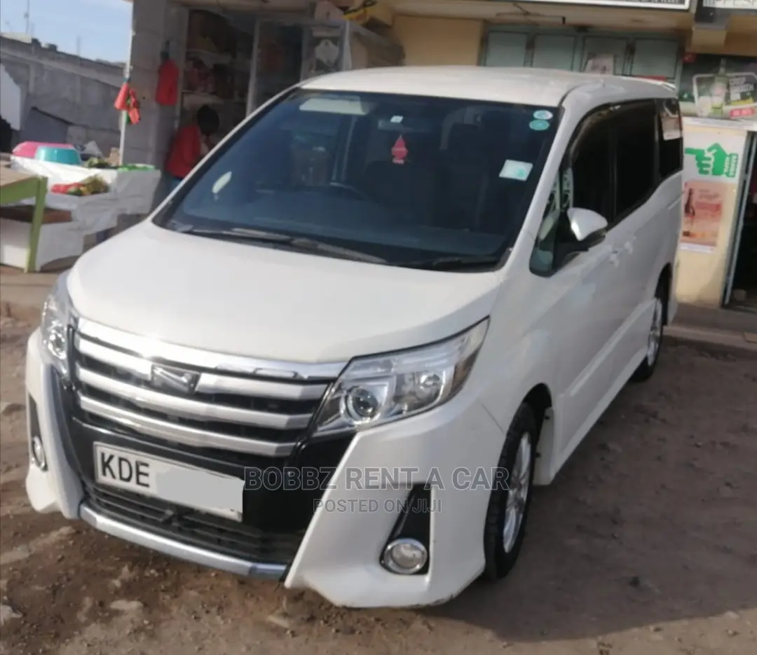 Toyota Noah Latest Model Available for Car Hire/ Car Rental