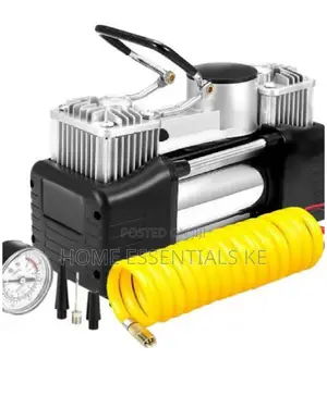 2 Cylinder Tyre Inflator Air Compressor