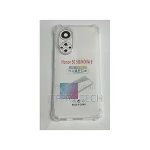 Silicone Back Case for Huawei Honor 50 - Transparent - Anti
