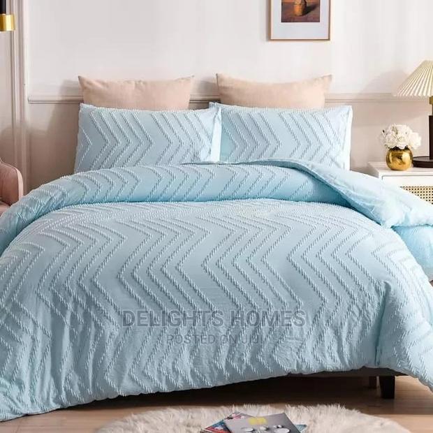 3PC Best Tufted Wave Duvet Cover Set - thumbnail 3