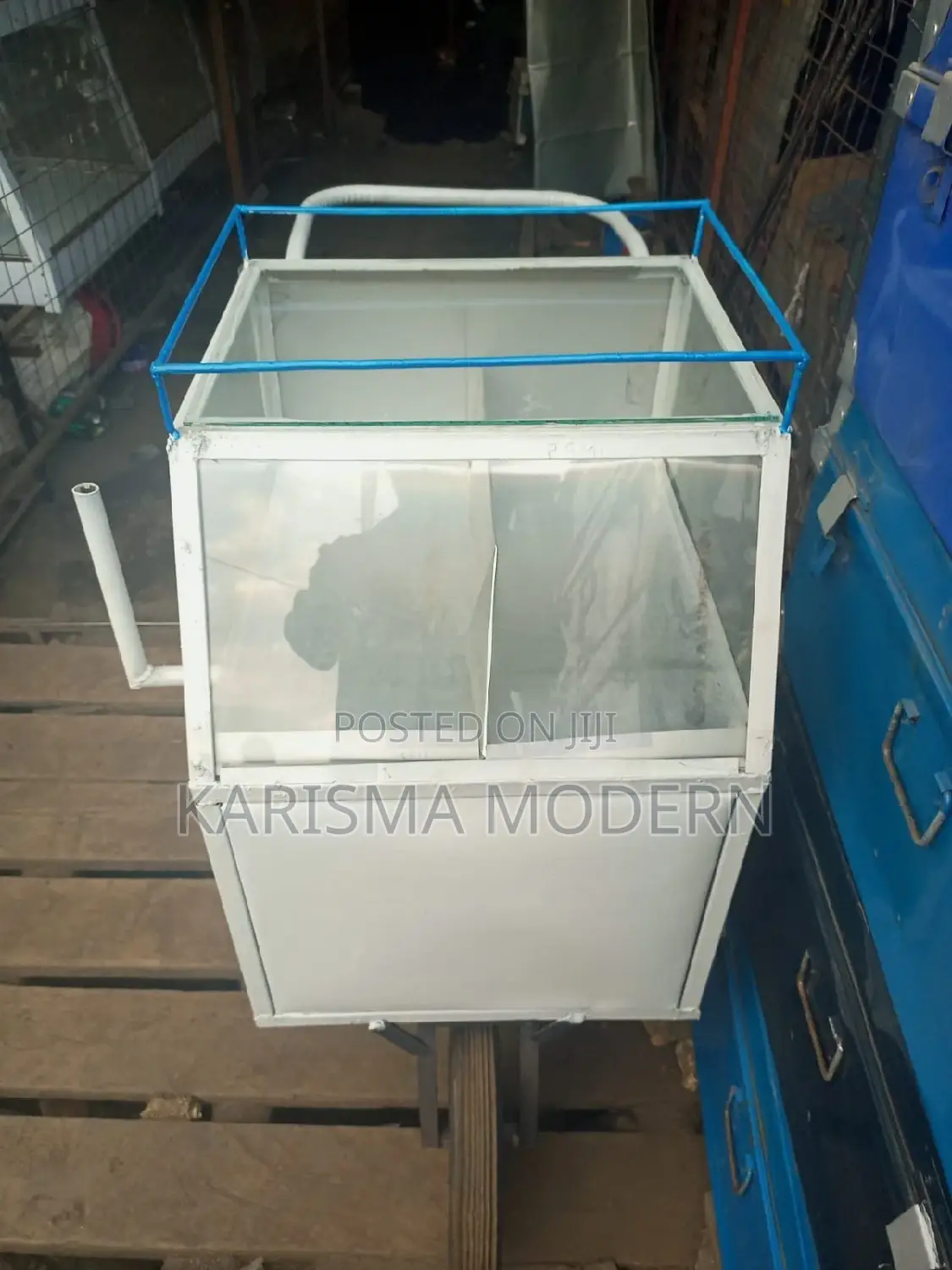 Sausage and Egg Trolley Display
