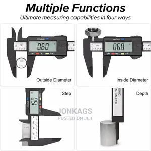 6 Inch Digital Caliper Portable Electronic Vernier Caliper