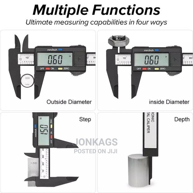 6 Inch Digital Caliper Portable Electronic Vernier Caliper - main view