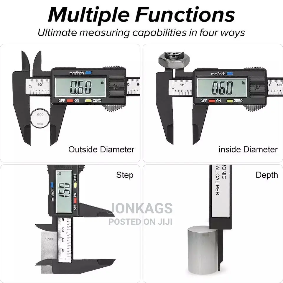 6 Inch Digital Caliper Portable Electronic Vernier Caliper