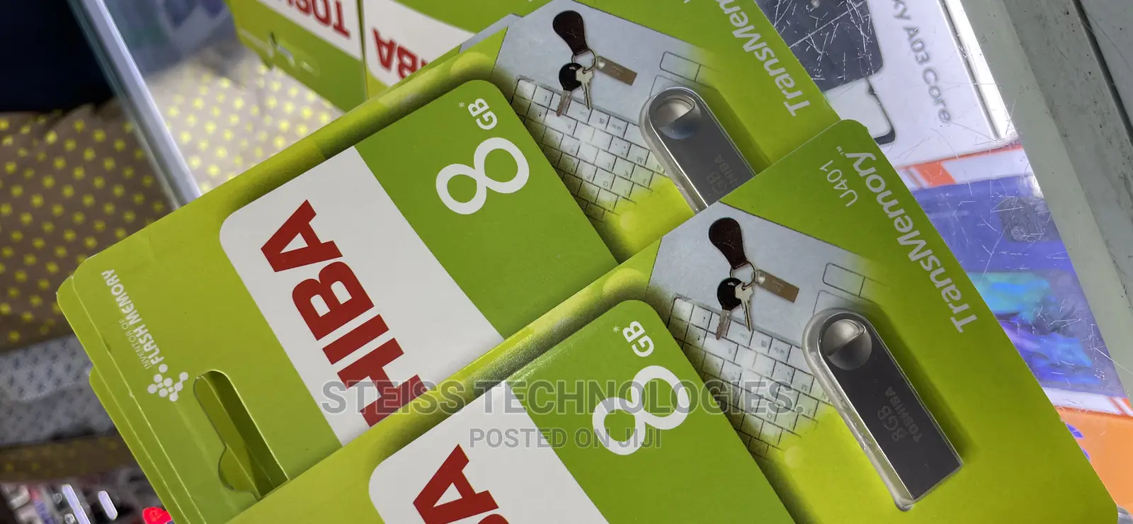 8gb Toshiba Metallic Flashdisk