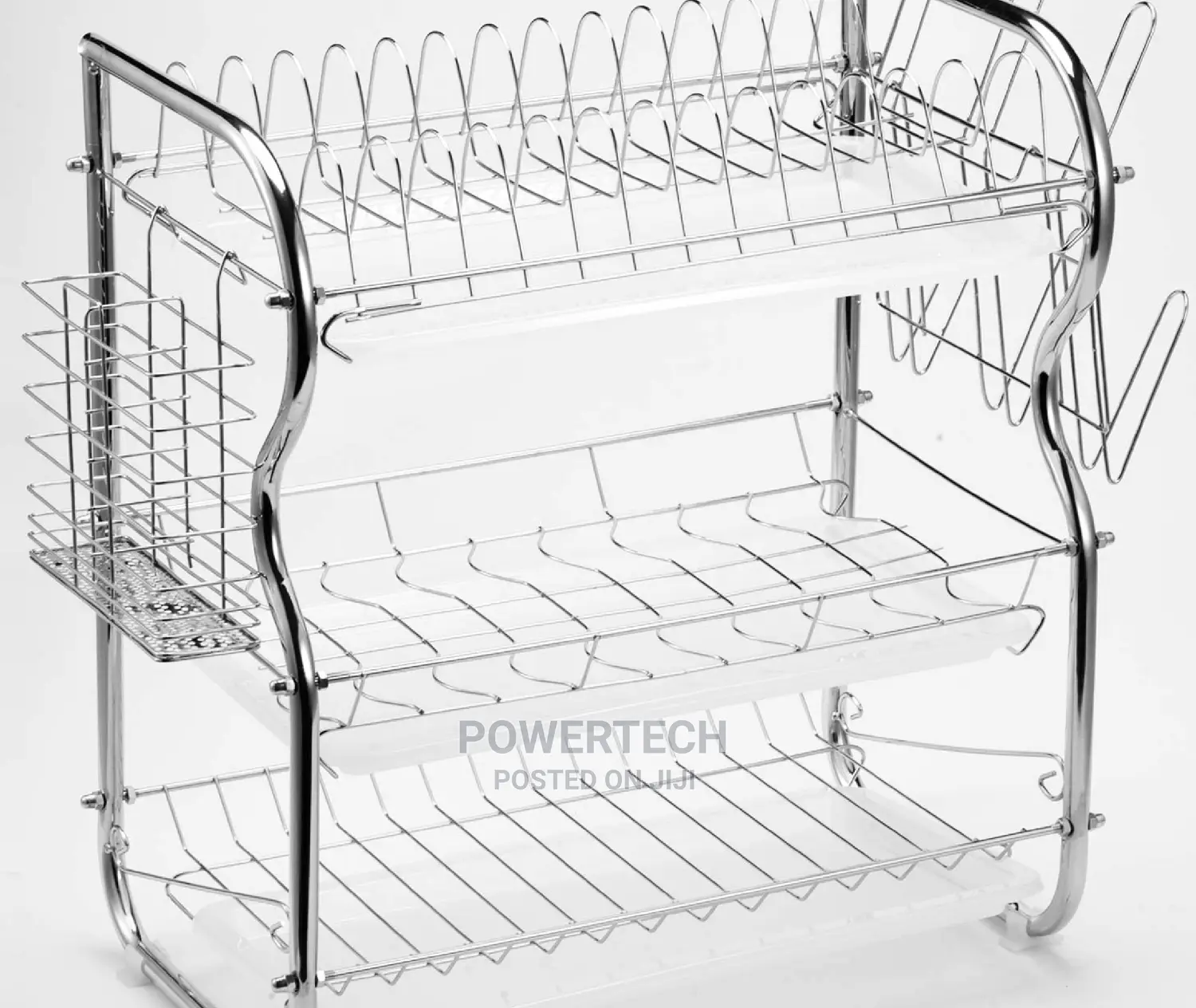 Curved 3 Tier Dish Rack at At
