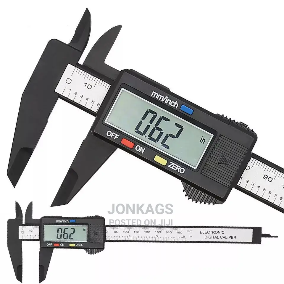 Digital Caliper 6 Inch Portable Electronic Vernier Caliper