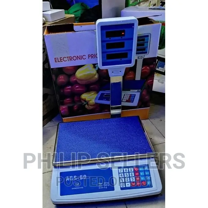 50KG Digital Weight Scale Price Computing