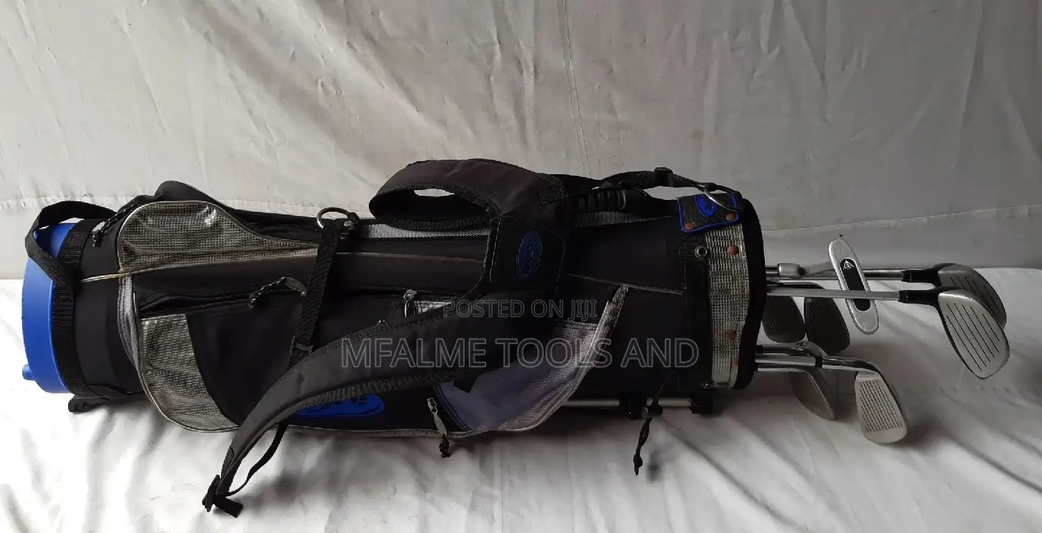 Golf Sets - Complete Kid Left Handed Golf Full Set Bag Ex-uk