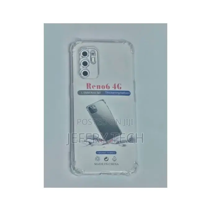 Back Cover for Oppo Reno 6 4G - Transparent - Clear