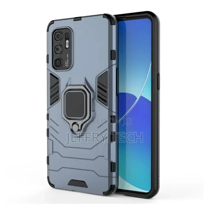 Back Cover Shockproof for Oppo Reno 6 4G - BLUE