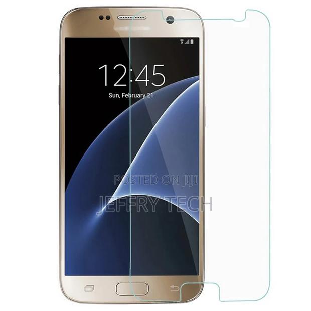 Tempered Glass Screen Protector for Samsung Galaxy S7 - Tran - thumbnail 3