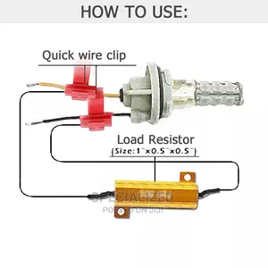 Car Led Bulbs Load Resistors