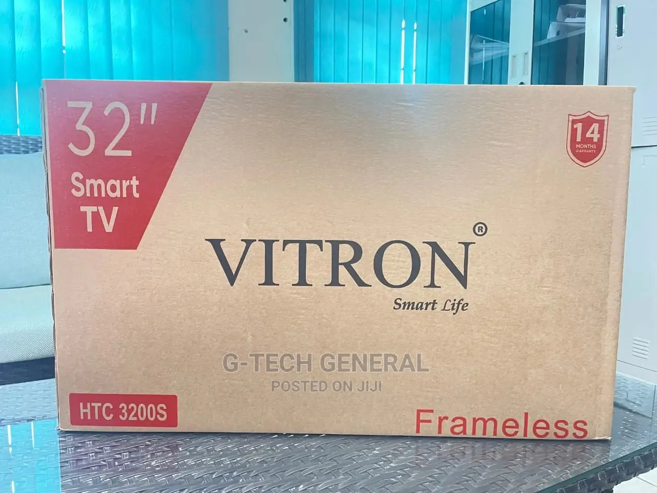 Vitron 32" Inch Smart Android Tv Inbuilt Wifi,Netflix,