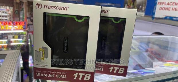 Transcend 1TB Hard Drive.
