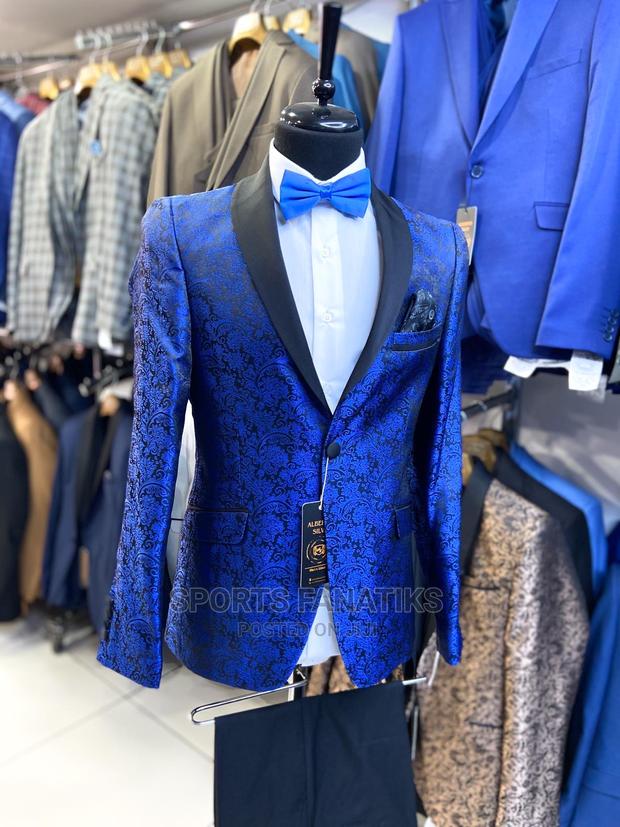 Floral Tuxedo Suit