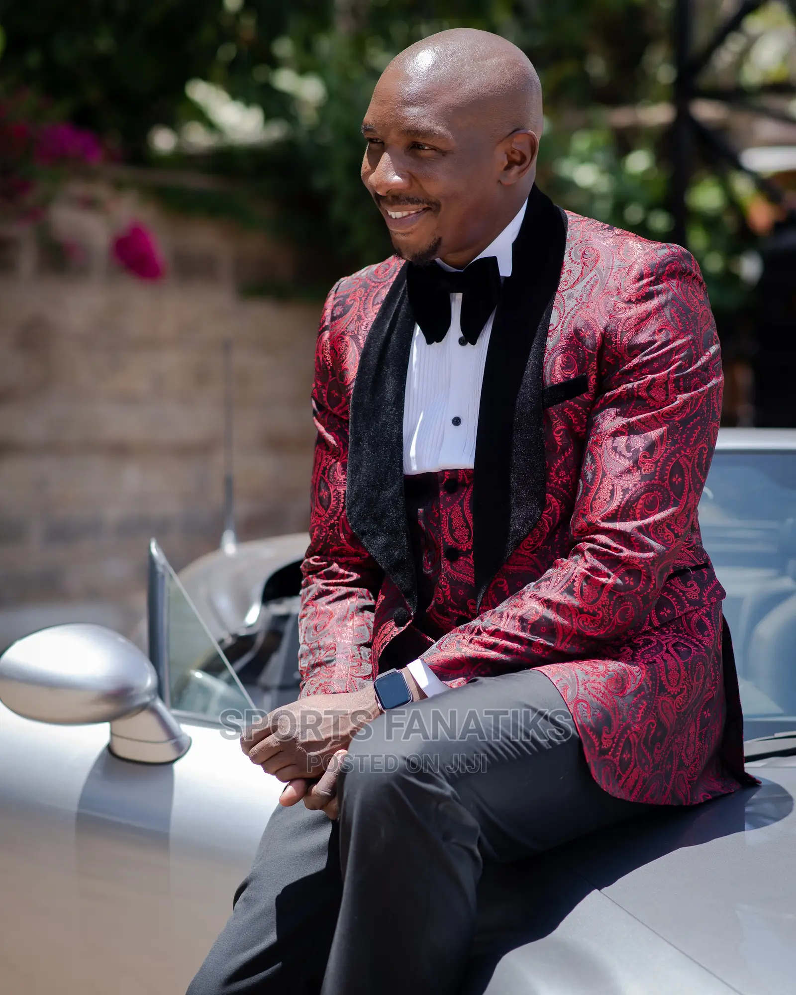 Maroon Wedding Tuxedo